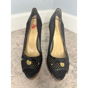 R & Renzi Peep Toe Heels‎
